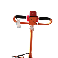 Chariot à plateforme électrique robuste de 1000 kg avec structure soudée et conception pliable pour une utilisation tout-terrain
