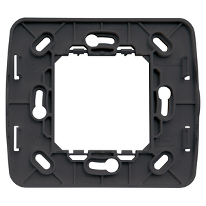 Support mural pour plaque radio Rondo 2M gris, longueur 8,6 cm, hauteur 0,8 cm - Product Image 1