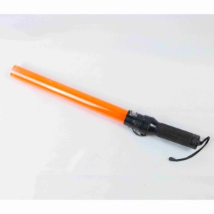 Bâton de signalisation routière rechargeable en plastique, guide aéroportuaire, canne lumineuse LED pour la circulation - Product Image 1