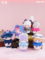 48 pièces en gros NICE FUN Wuthering Waves Série Glaces Figurines de collection en peluche en boîte mystère, Pendentifs mystères, Jouets, Cadeau