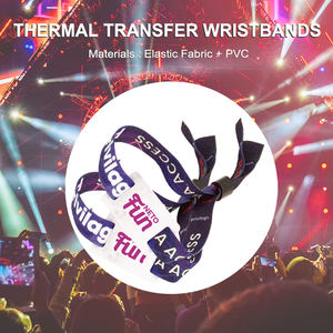 Offre Spéciale musique festival rfid uhf longue portée thermique transfert bracelet rfid bracelet en tissu rfid bracelet jetable - Product Image 3