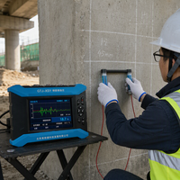 Détecteur numérique de corrosion des barres d'armature, potentiomètre à demi-cellule NDT avec électrode au sulfate de cuivre pour les tests sur les ponts en béton