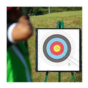 目标射击纸目标反应性飞溅10环弓目标狩猎射击配件练习