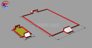 Inflatable Nước Trò Chơi SUP POLO Inflatable Nước Polo Bóng Đá Lĩnh Vực - Product Image 2