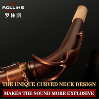 Manufacturer Wholesale Retail Mark 6 Professional High Grade Woodwind Instrument Bare Copper Process Q7 Alto Saxophone