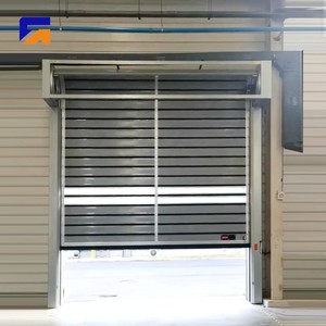 Volet roulant porte de Villa résistant aux chocs gymnase scolaire rapide enrouler 0.5 m/s rouleau à grande vitesse - Product Image 4