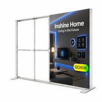 Boîte à lumière LED SEG à prix direct usine, très demandée, avec tissu SEG sans couture et spandex extensible 260 g/m² pour le commerce et les expositions