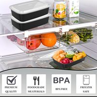 Boîte à lunch à un compartiment en plastique PP jetable de qualité alimentaire avec impression personnalisée