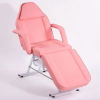 Chaise inclinable de beauté portable réglable avec tabouret pour le tatouage des cils de la salle de sport de l'hôtel ou du sous-sol