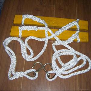 Planche d'escalade en corde blanche et brune, chanvre et polypropylène, planche d'escalade de puissance - Product Image 2