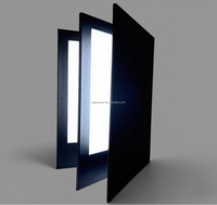 Porte-menu en cuir avec logo personnalisé, menu de bar, menu lumineux LED, couverture de menu LED pour bar, boîte de nuit