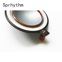 Diaphragme de conducteur en titane de 64mm avec accessoires de haut-parleur à bobine vocale Tweeter