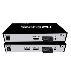 Bigway工場価格<span class=keywords><strong>HDMI</strong></span>光ファイバーコンバーターサポートIR20KM光ファイバーエクステンダー、ループアウト付きSCファイバーケーブル - Product Image 2