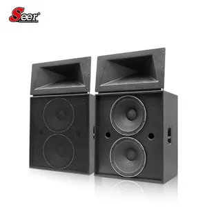 Sistema di Altoparlanti Attivi Seer Audio Td-215 con Doppio Woofer da 15 Pollici, Audio Surround 5.1, 40Hz-20kHz, Finitura in Compensato per Home Theatre - Product Image 1