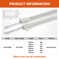 Nouveau produit : Bande LED 12V 24V pour éclairage de meubles de supermarché, étagères, armoires à spiritueux et vitrines