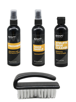 Kit de nettoyage de chaussures avec logo personnalisé, kit de nettoyage de baskets, kit de lavage de chaussures