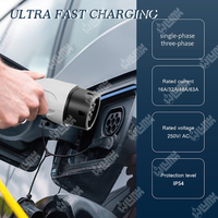 Câble de charge universel OLINK pour VE, type 2, 32A, 250V, 5m, niveau 2, 7kW, pour la maison et le lieu de travail