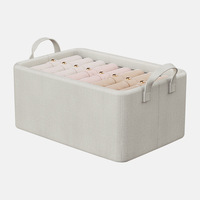 Boîte de rangement pliable rectangulaire moderne, vente en gros d'usine, paniers à linge et organisateurs de garde-manger pliables pour animaux en peluche