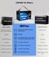 Batterie marine LiFePO4 36V 42Ah/50Ah/60Ah/72Ah/100Ah haute capacité, étanche, batterie de bateau à cycle profond