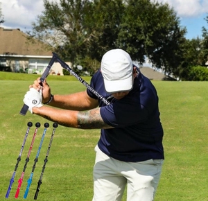 Ráp xách tay golf đào tạo Viện trợ cho cải thiện bản lề, cẳng tay xoay, Vai lần lượt và huấn luyện viên Grip Golf Swing huấn luyện viên - Product Image 1