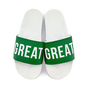 Greatslides Zapatos de gran tamaño Summer Beach Slides Slipper Sandalias, Pantoufles De <span class=keywords><strong>Dame</strong></span>, Venta al por mayor Custom Slide Ladies Flat <span class=keywords><strong>Great</strong></span> - Product Image 1