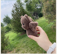 Usine directe nouveau Design peluche chauve-souris en peluche poupée porte-clés sac pendentif Halloween chauve-souris porte-clés avec peluche pour enfants cadeau