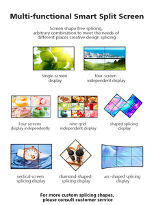 Pantalla LCD para Interiores de 46'', 49'', 55'', 65'', Video Wall con Montaje VESA, 2K/4K, para Hoteles, Tiendas, Hospitales, Aeropuertos, Ferrocarriles, Museos, Bibliotecas - Product Image 5