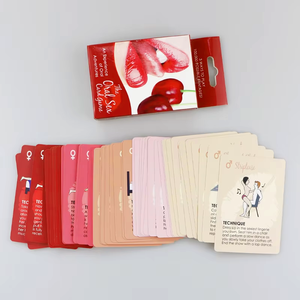 Jeu de cartes de fête pour adultes NSFW personnalisé pour la famille avec impression de contenu mature Emballage durable écologique et boîte à plis personnalisée - Product Image 2