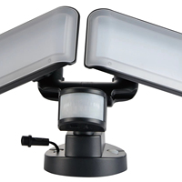 Lampe solaire intelligente multi-angle à LED pour l'extérieur Détecteur de mouvement Puce à haute luminosité Sécurité domestique pour escaliers et applications routières