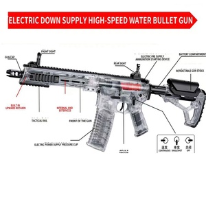 KK F4 2026 Fucile Elettrico ad Alta Velocità a Raffica Continua in Nylon di Alta Qualità 100-150fps per <span class=keywords><strong>Giochi</strong></span> di Tiro all'Aperto per <span class=keywords><strong>Ragazzi</strong></span> - Product Image 2