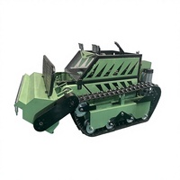 Tondeuse robot chenillée électrique de qualité industrielle SDL 292-130B, largeur de coupe 130 cm, 1000 W, pour ferme, verger et pente