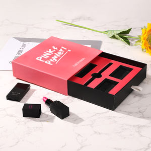 <span class=keywords><strong>Huda</strong></span>-nuevo conjunto de maquillaje y cosméticos, caja con logotipo personalizado, color rojo, envío en una caja - Product Image 3
