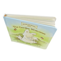 Benutzer definierte Hardcover Kindheit Geschichte Anime Buch Drucks ervice Entzückende Kinder Lift-a-Flap Board Bücher