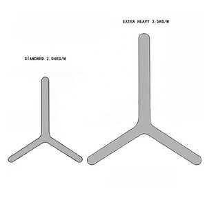 <span class=keywords><strong>Piquet</strong></span> étoile 3.5kg par mètre, poteau <span class=keywords><strong>en</strong></span> acier robuste 3.5 KG/M - Product Image 2