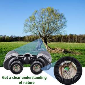 Jumelles 20x50 FMC compactes, étanches, avec vision nocturne en basse lumière pour la chasse, l'observation des oiseaux, les voyages, les matchs de football - Product Image 5