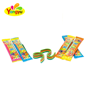 Caja a Granel de Tiras de Caramelo Ácido Rellenas al Centro para Venta al <span class=keywords><strong>por</strong></span> Mayor y Exportación Global - Product Image 4