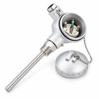 WZP-330/WRN-330 Termokopel Flens Aktif PT100 Sensor Suhu Tahan Platinum OEM IP65 Baja Tahan Karat 0.5C