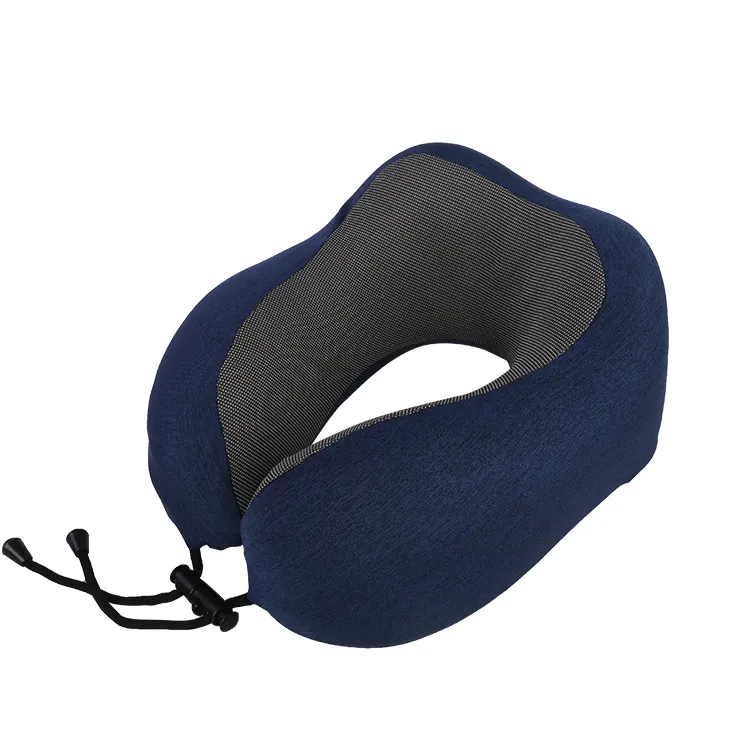 Kunden spezifische U-Form Micro Beads Travel Neck Pillow für Flugzeuge Travel Neck Pillow