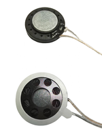 Haut-parleur klaxon 20Mm 8 Ohm 1W Micro haut-parleur magnétique intérieur en plastique petit rond Composants acoustiques avec fil