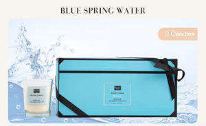 Ensemble de bougies cadeaux les plus vendues, pot en verre, cire de soja naturelle, aromathérapie de luxe, 3 bougies parfumées avec boîte cadeau - Product Image 3