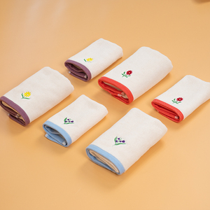 Bán Buôn <span class=keywords><strong>Jacquard</strong></span> Tay Khăn Sang Trọng Nặng Tùy Chỉnh Khuôn Mặt Khăn Bộ 100% Cotton Sang Trọng Nhà Nhỏ Vuông Khăn Thêu Logo - Product Image 1