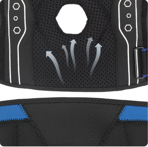 Genouillère de sport en néoprène et silicone antidérapante avec gel de compression pour la course à pied et l'haltérophilie - Product Image 5