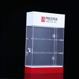 Bán Buôn <span class=keywords><strong>Acrylic</strong></span> Hiển Thị Tủ Hiển Thị Trường Hợp Với Khóa - Product Image 4