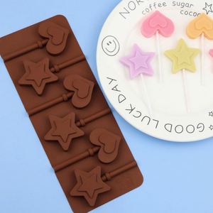 Moldes de Silicona para Chocolates y Piruletas con 6 Cavidades, Personalizables con Logotipo, de Alta Calidad, Herramientas y Accesorios para Hornear Dulces en Casa - Product Image 2