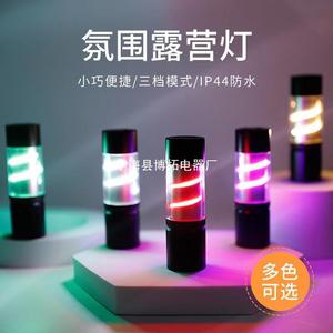 ไฟฉาย LED ขนาดเล็ก IP44 กันน้ำ ชาร์จ USB ได้ ใช้สำหรับตั้งแคมป์ พร้อมฟังก์ชั่นหรี่ไฟ โคมไฟพกพาสำหรับกิจกรรมกลางแจ้ง - Product Image 5