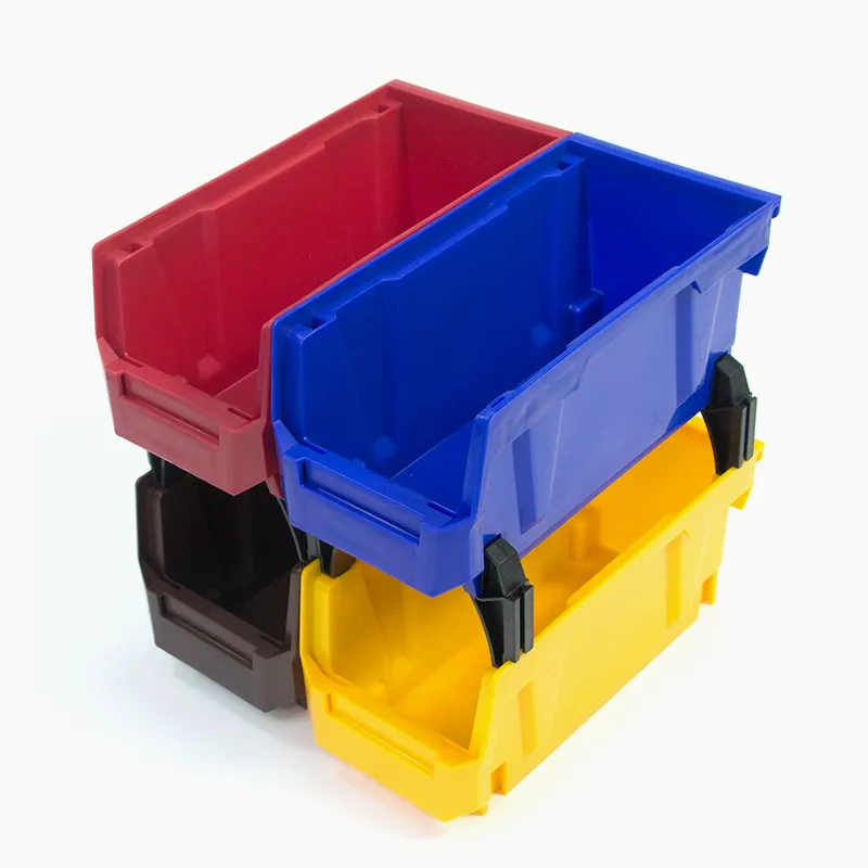 Cheap Price V7 Warehouse Stackable Storage Compost Plastic Parts Bin Box