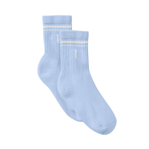 Wholesale Custom Logo Striped Jacquard Socks Men <b>Cushioned</b> Sole Cotton Breathable Resistant For Casual Sports Wear - Product Image 1