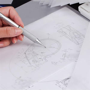 Papier calque blanc A4 personnalisé, 100 feuilles, pour l'emballage et le dessin - Product Image 3