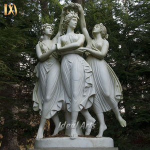 Estatua <span class=keywords><strong>de</strong></span> mármol griego con piedra blanca para parejas, <span class=keywords><strong>escultura</strong></span> Ideal para Artes artísticas, <span class=keywords><strong>Venus</strong></span> y abonis - Product Image 5