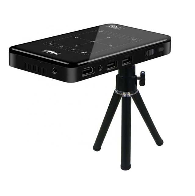 P09-II DLP Mini Portable 4K Rechargeable Beam Projector Android 9.0 5G WiFi Best Price Full HD LED Projector Mobile Phone Pocket